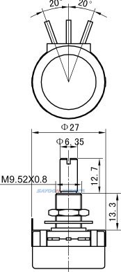 Резистивный дроссель Sayoon P270