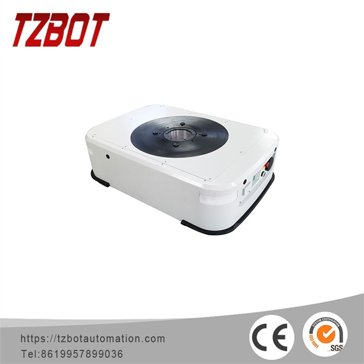 Двунаправленный подъёмный AGV с QR-навигацией TZBOT
