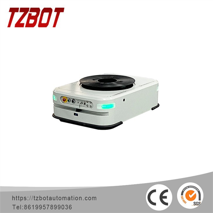Двунаправленный подъёмный AGV с QR-навигацией TZBOT