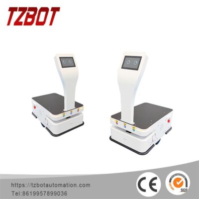 Заводской робот-доставщик TZBOT для внутризаводской логистики