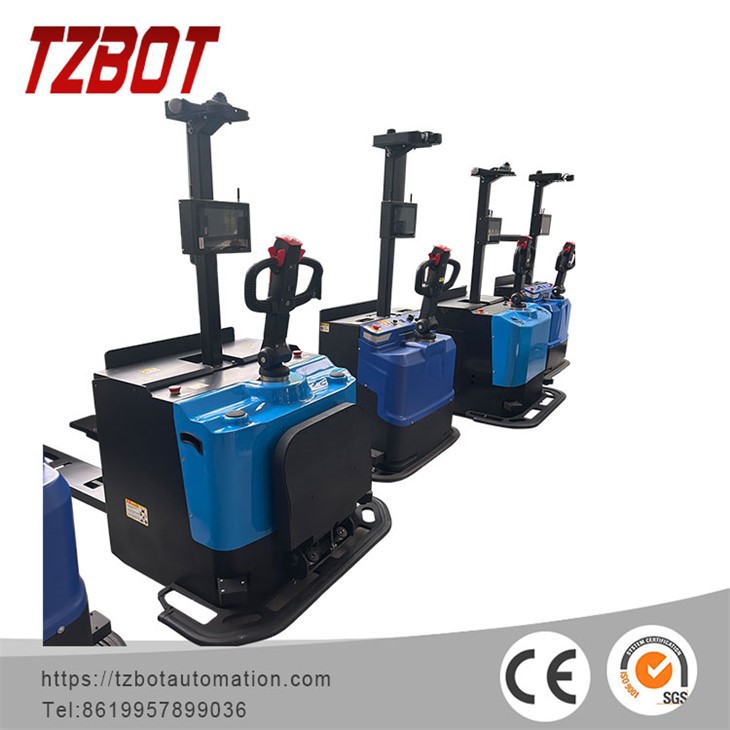 Заводской вилочный робот-погрузчик AGV TZBOT