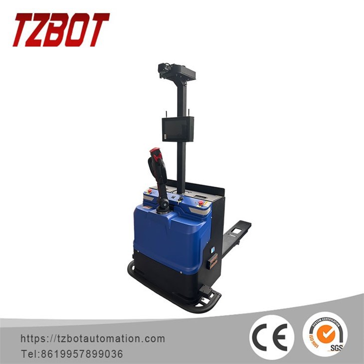 Заводской вилочный робот-погрузчик AGV TZBOT