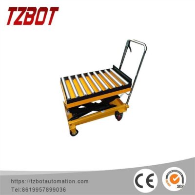 Гидравлический ножничный подъёмный стол складной TZBOT