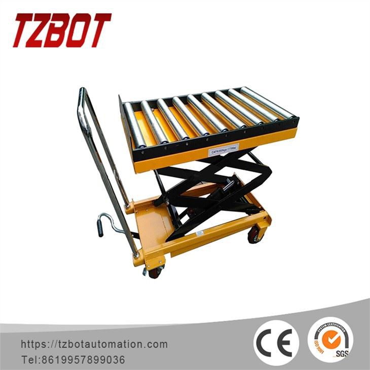 Гидравлический ножничный подъёмный стол складной TZBOT