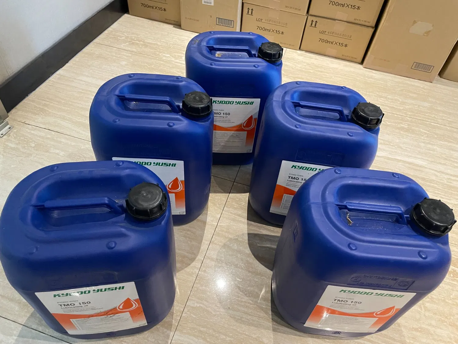 Редукторное масло Kyodo Yushi TMO 150 (для роботов ABB), 20 л