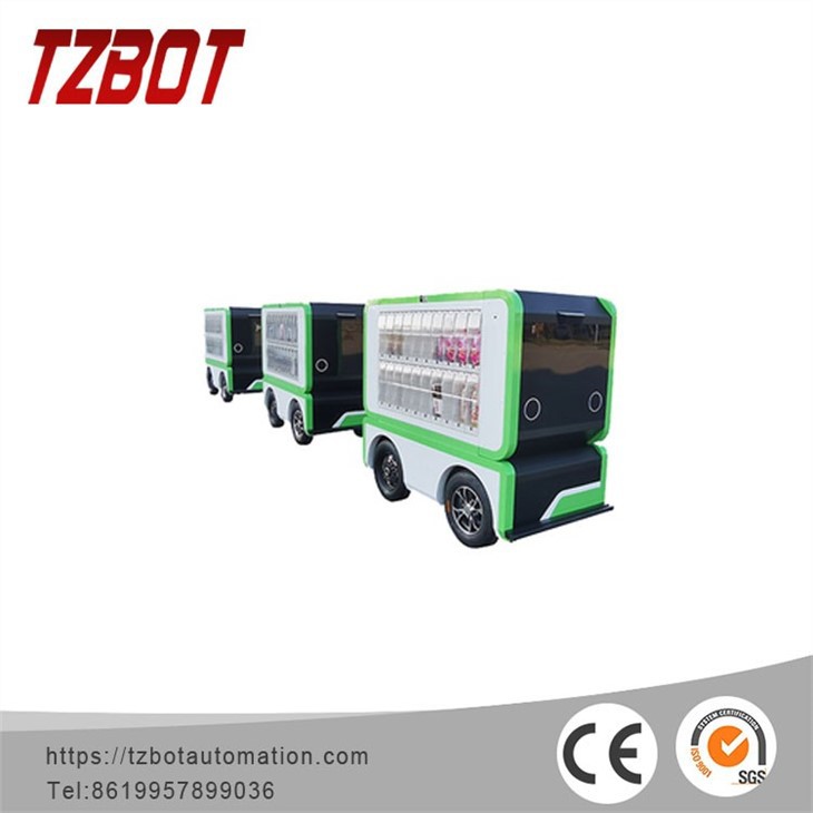 Интеллектуальный беспилотный торговый автомат TZBOT