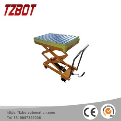 Стационарный ножничный подъёмный стол TZBOT (500 кг, 2 м)